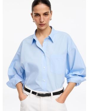 ARKET Leather Belt - White