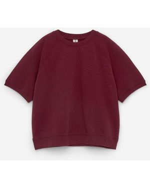 ARKET French Terry Sweatshirt - Red