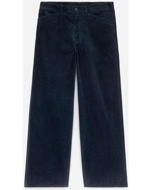 ARKET Relaxed Corduroy Trousers - Blue