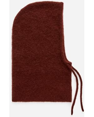 ARKET Alpaca-Wool Blend Hood - Brown