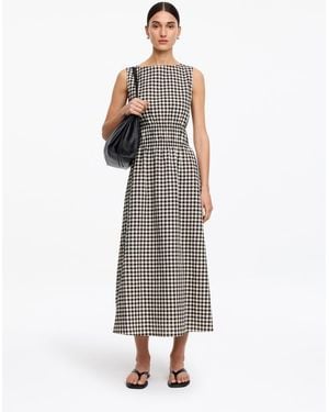 ARKET Seersucker Dress - White