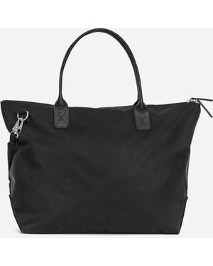 ARKET 36-Hour Leather-Detailed Tote - Green