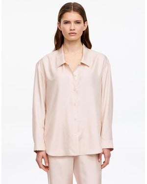 ARKET Silk Twill Shirt - White