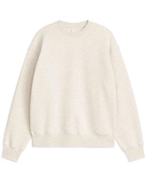 ARKET Relaxed Sweatshirt - White