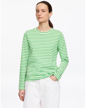 ARKET Signature Long-Sleeve T-Shirt - Green
