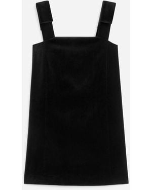 ARKET Velvet Mini Dress - Black