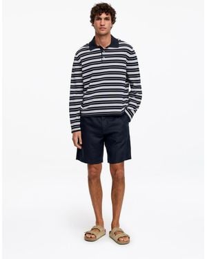 ARKET Linen Shorts - Blue