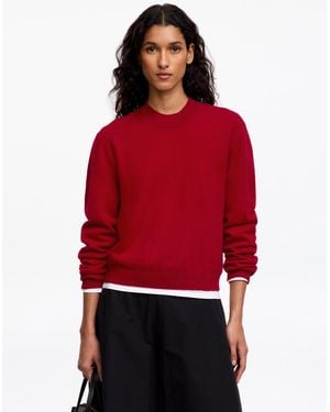 ARKET Soft Merino Wool Jumper - Red
