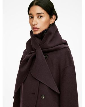 ARKET Triangle Wool Scarf - Red