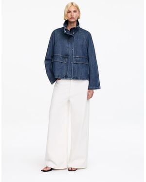 ARKET Cotton-Lyocell Denim Jacket - Blue