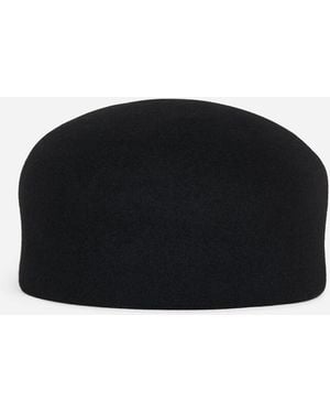 ARKET Boiled Wool Hat - Black