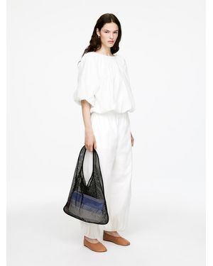 ARKET Mesh-Tasche - Weiß