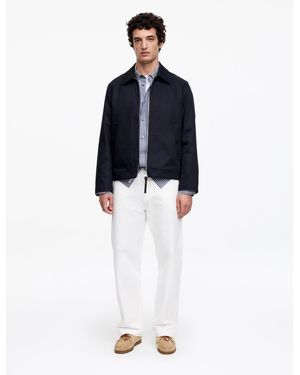 ARKET Drizzler Cotton Jacket - Blue