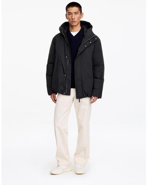 ARKET Re:Down Hooded Jacket - Black