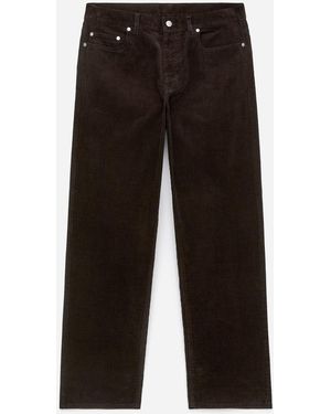 ARKET Loose Corduroy Trousers - Brown