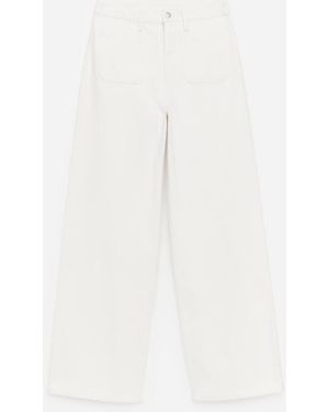 ARKET Lupine Flared Jeans - White