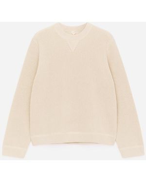 ARKET Cotton Linen Jumper - Natural