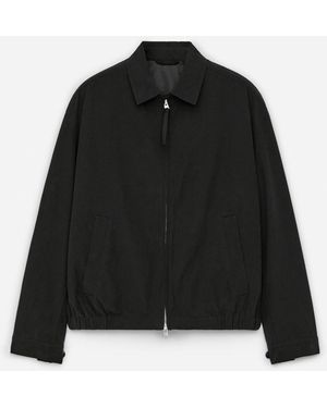 ARKET Cotton Blouson - Black
