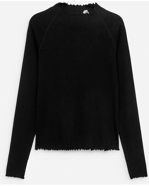 ARKET Babylock Long-Sleeve T-Shirt - Black