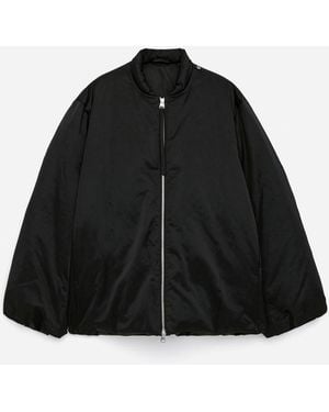 ARKET Upcycled Down Scarf Jacket - Black