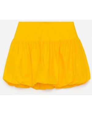 ARKET Balloon Mini Skirt - Yellow
