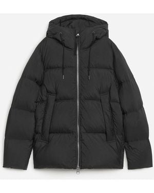 ARKET Upcycled Down Puffer Jacket - Black