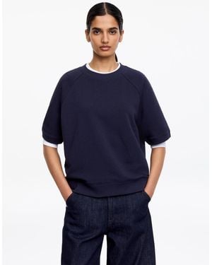 ARKET French Terry Sweatshirt - Blue