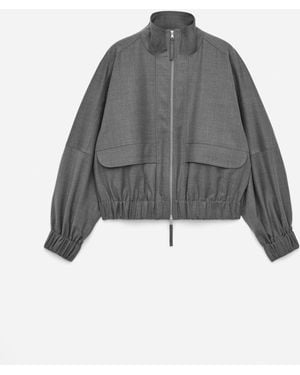 ARKET Wool-Blend Jacket - Grey