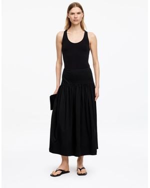 ARKET A-Line Midi Skirt - Black