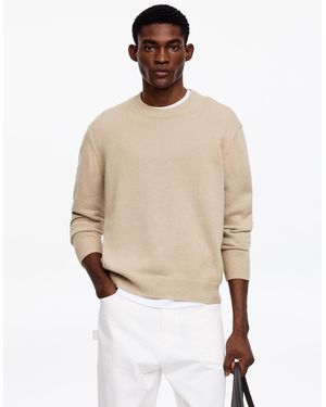ARKET Linen Cotton Jumper - Natural