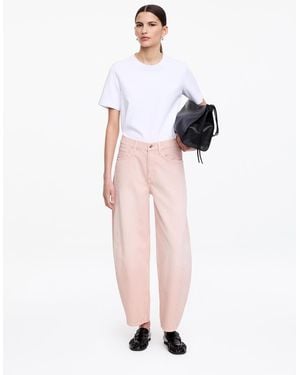 ARKET Bloom Barrel Jeans - Pink