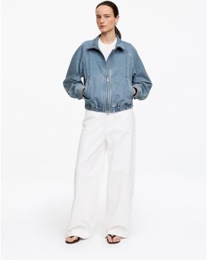 ARKET Short Denim Jacket - Blue