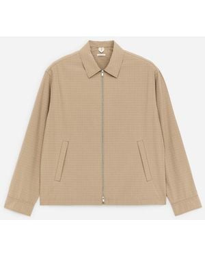 ARKET Poplin Drizzler Jacket - Natural