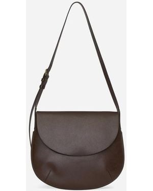 ARKET Leather Shoulder Bag - Brown