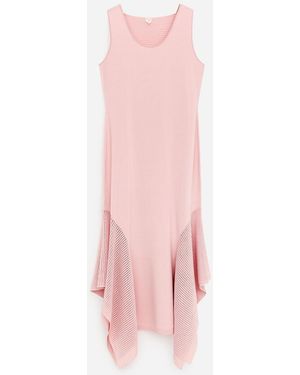 ARKET Draped Knit Dress - Pink