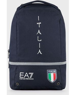 Emporio Armani Zaino Team Italia Olimpiadi Tokyo 2020 - Blu