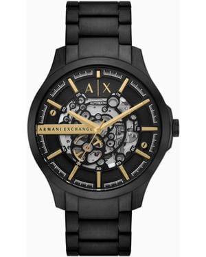 ARMANI EXCHANGE Automatic Stainless Steel Watch - Black