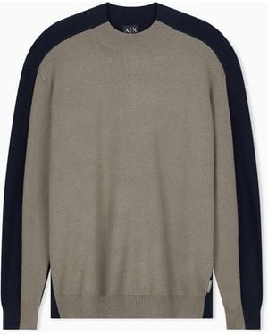 ARMANI EXCHANGE Regular Fit Pullover - Grey