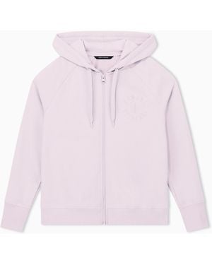 ARMANI EXCHANGE Regular Fit Sweatshirt - Pink