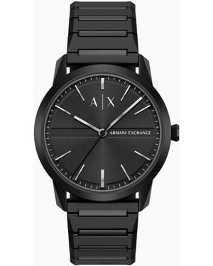 ARMANI EXCHANGE Quartz Watch - Black