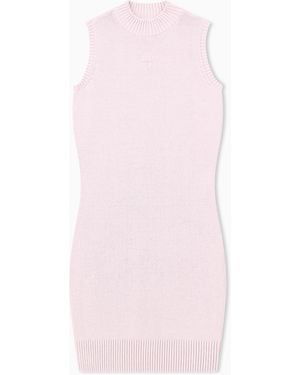 ARMANI EXCHANGE Slim Fit Dress - Pink