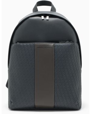 ARMANI EXCHANGE Backpack With An Outside Coating - Grey