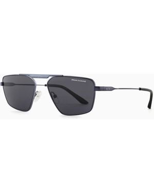 ARMANI EXCHANGE Gafas De Sol De Forma Irregular - Blanco
