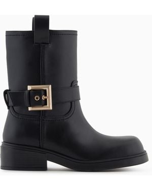 ARMANI EXCHANGE Booties - Black