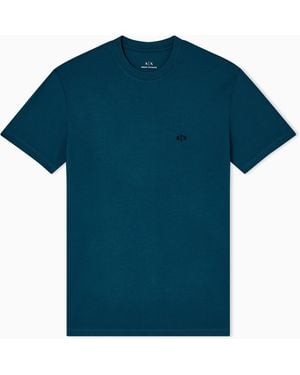 ARMANI EXCHANGE T-Shirt Regular Fit - Blu