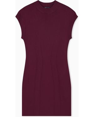 ARMANI EXCHANGE Short Dresses - Purple