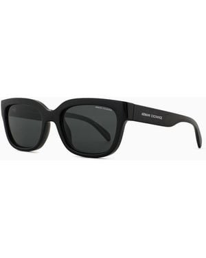 ARMANI EXCHANGE Irregular-Shaped Sunglasses - White