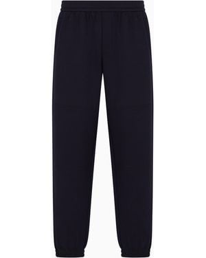 ARMANI EXCHANGE Bonded Cotton Joggers - Blue