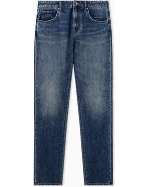 ARMANI EXCHANGE Slim Fit 5-Pocket Pant - Blue