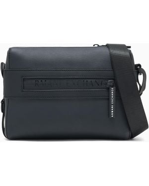 ARMANI EXCHANGE Messenger Bag Crossbody - Blue